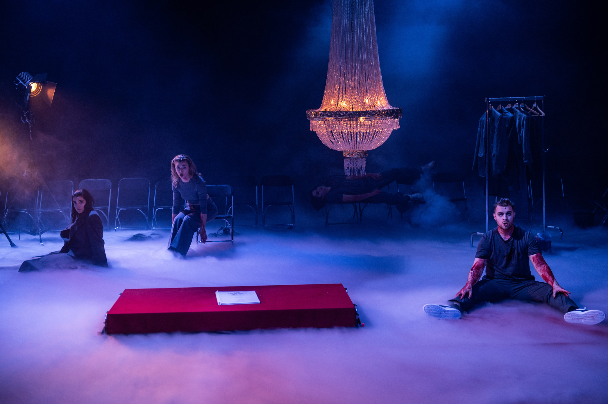 Sophia Hunt, Martina Myskohlid, Salvador Villanueva, Georgiy Derbas-Richter in The Four Note Opera
