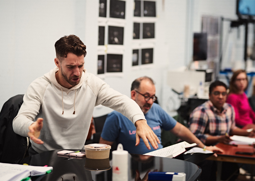 Repetitie Turandot, dirigent Lorenzo Viotti en regisseur Barrie Kosky | Foto: Milagro Elstak