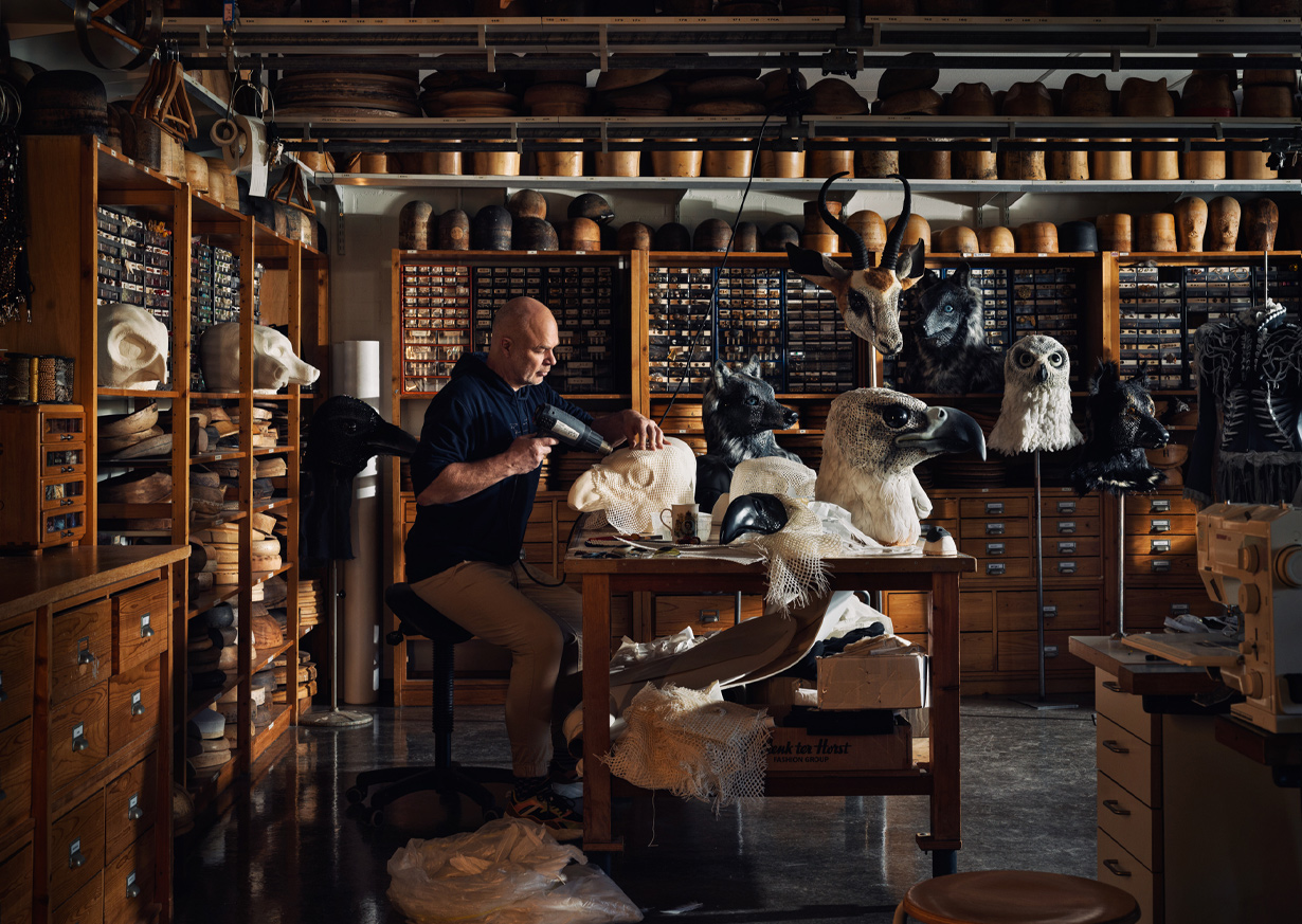 In the Milliners Workroom