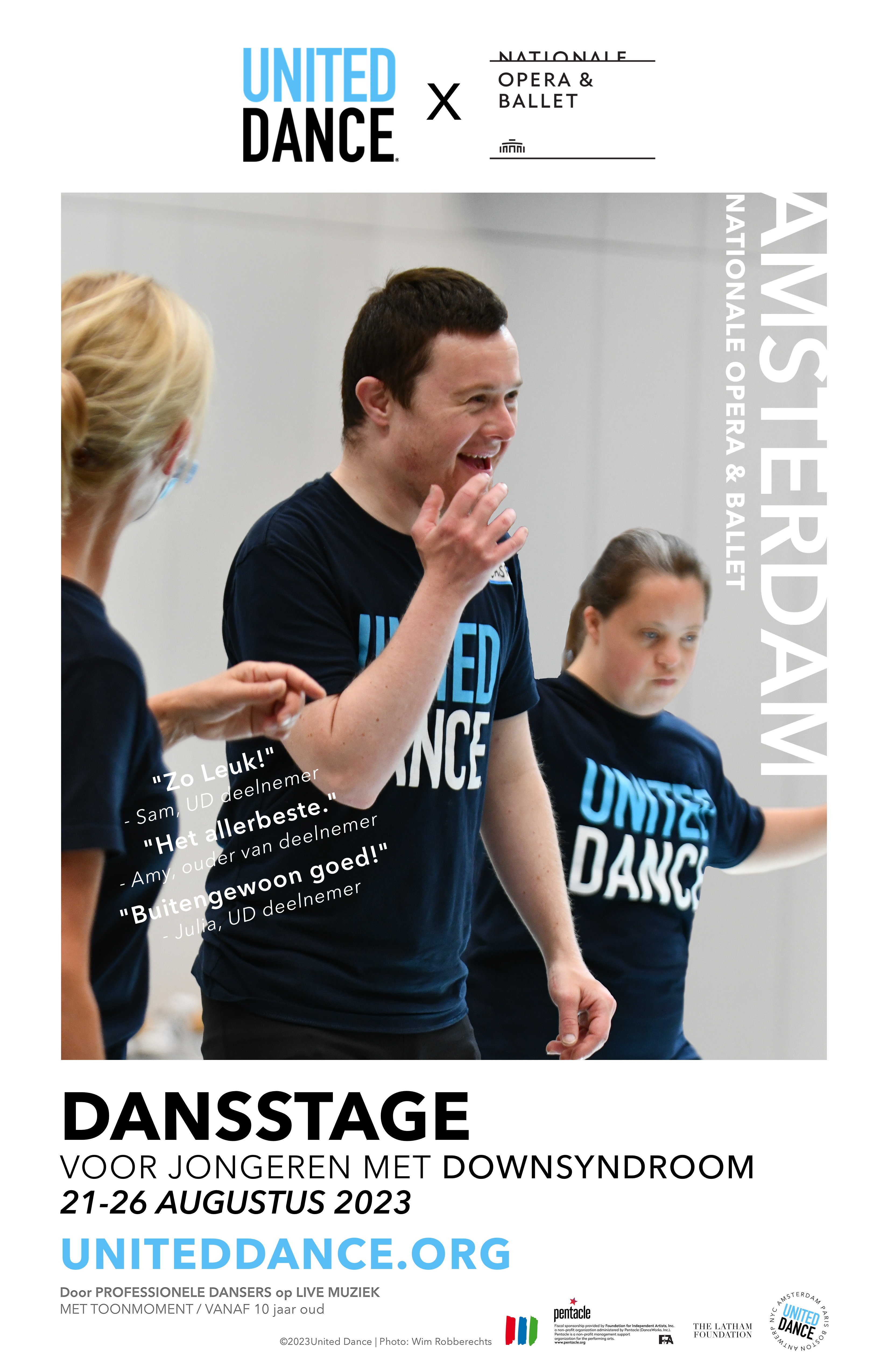 United Dance poster Dansstage in Amsterdam