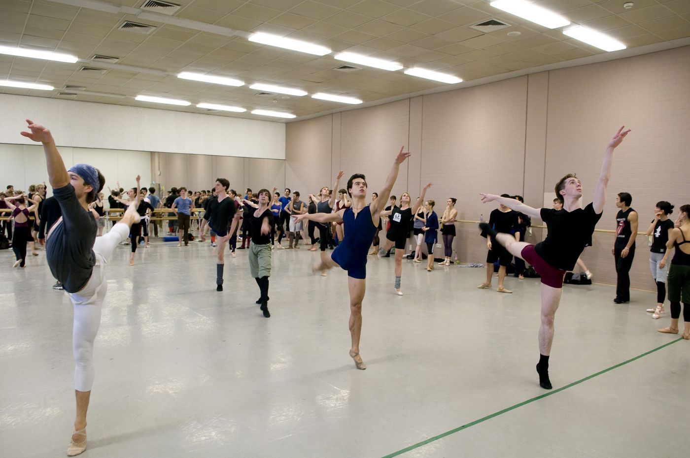 11.15-11.45 - repetitie voorstelling met corps de ballet