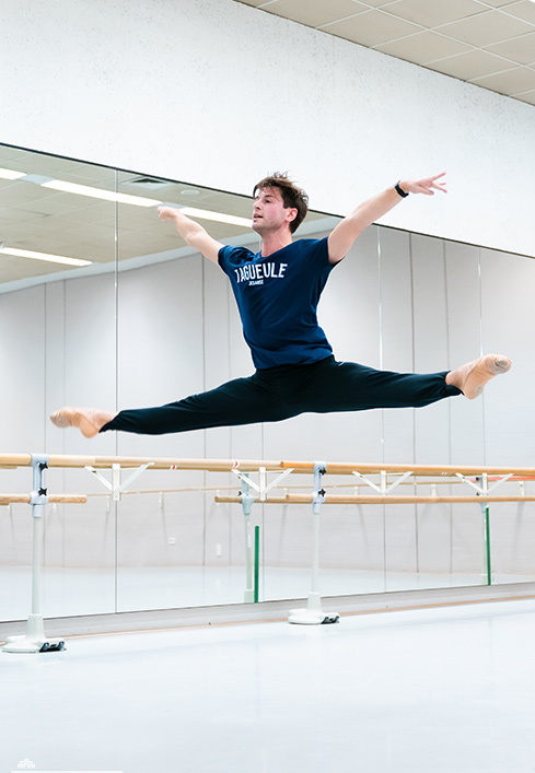 Edo Wijnen - repetitie Pas/Parts 2018 - Forsythe 