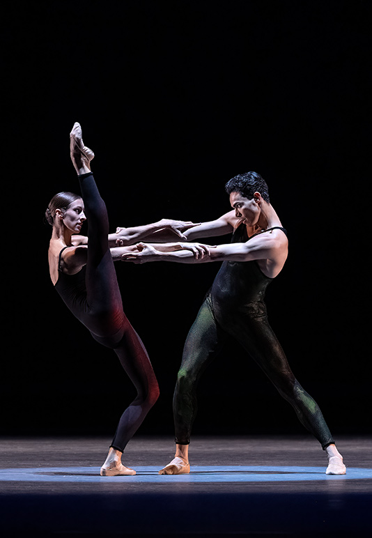 Floor Eimers en Victor Caixeta in Frank Bridge Variations (2023) | Foto: Marc Haegeman