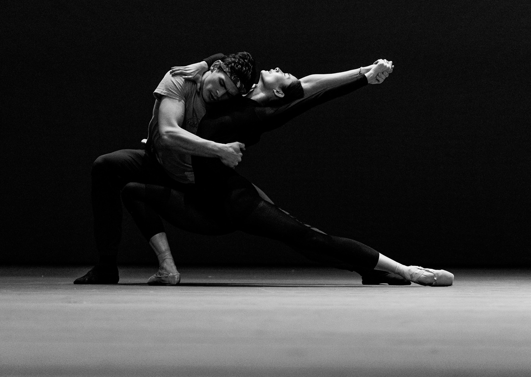 Jingjing Mao en Jakob Feyferlik in The Four Seasons (voorgenerale repetitie 2022) | Foto: Yan Revazov