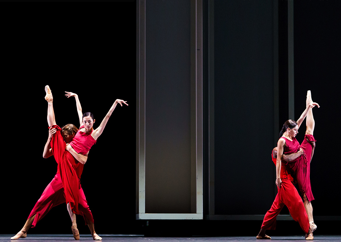 Jingjing Mao, Fabio Rinieri, Salome Leverashvili en Daniel Robert Silva in Yugen (2022) | Foto: Altin Kaftira