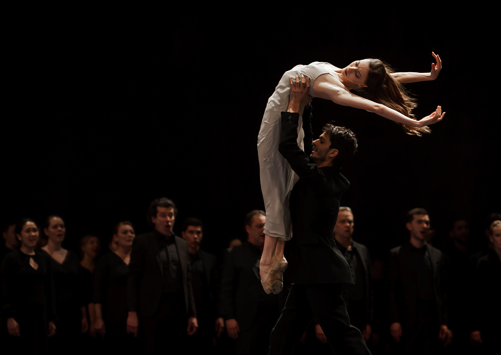Olga Smirnova en Constantine Allen in Messa da Requiem (2023) | Foto: Michel Schnater