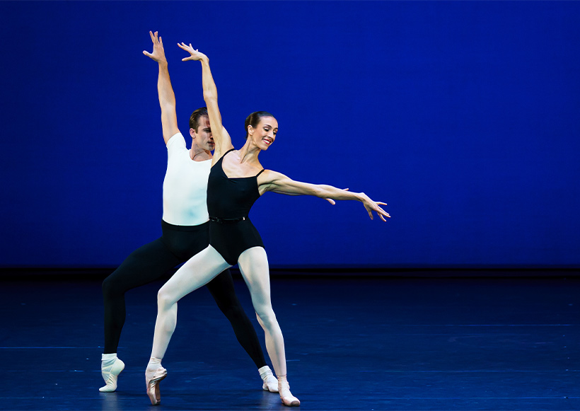 Sem Sjouke en Floor Eimers – The Four Temperaments (2022) choreografie door George Balanchine, © The Balanchine Trust