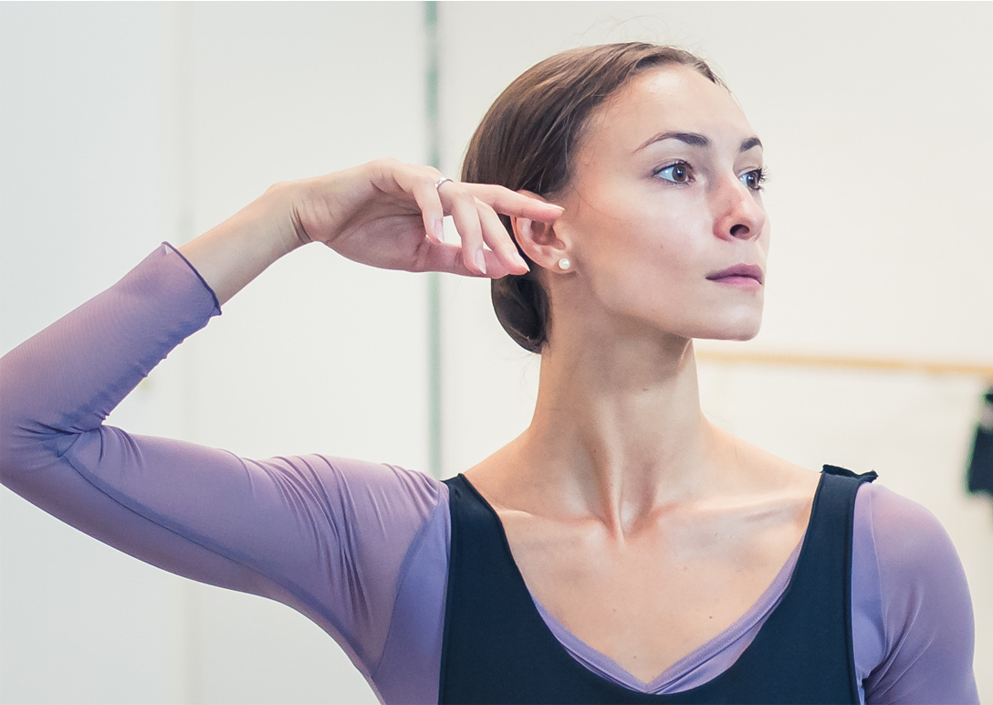 Olga Smirnova tijdens een repetitie van Giselle | Foto: Altin Kaftira