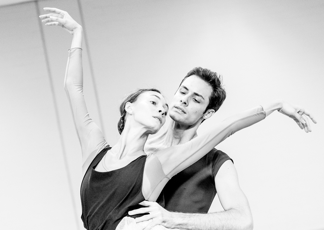 Olga Smirnova en Jacopo Tissi tijdens een repetitie van Giselle | Foto: Altin Kaftira