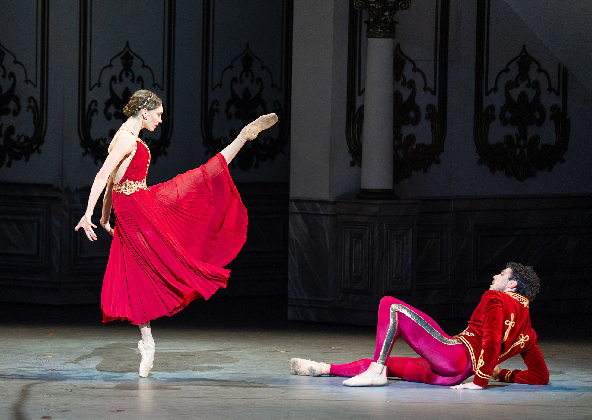 Lady Macbeth heeft ruzie met haar man 