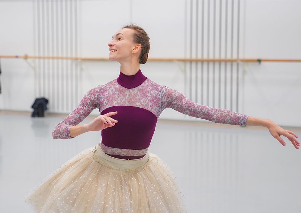 Rehearsals The Sleeping Beauty - Olga Smirnova | Photo: Altin Kaftira