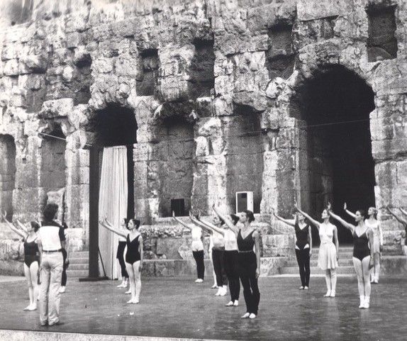 At the foot of the Acropolis | Photographer unknown