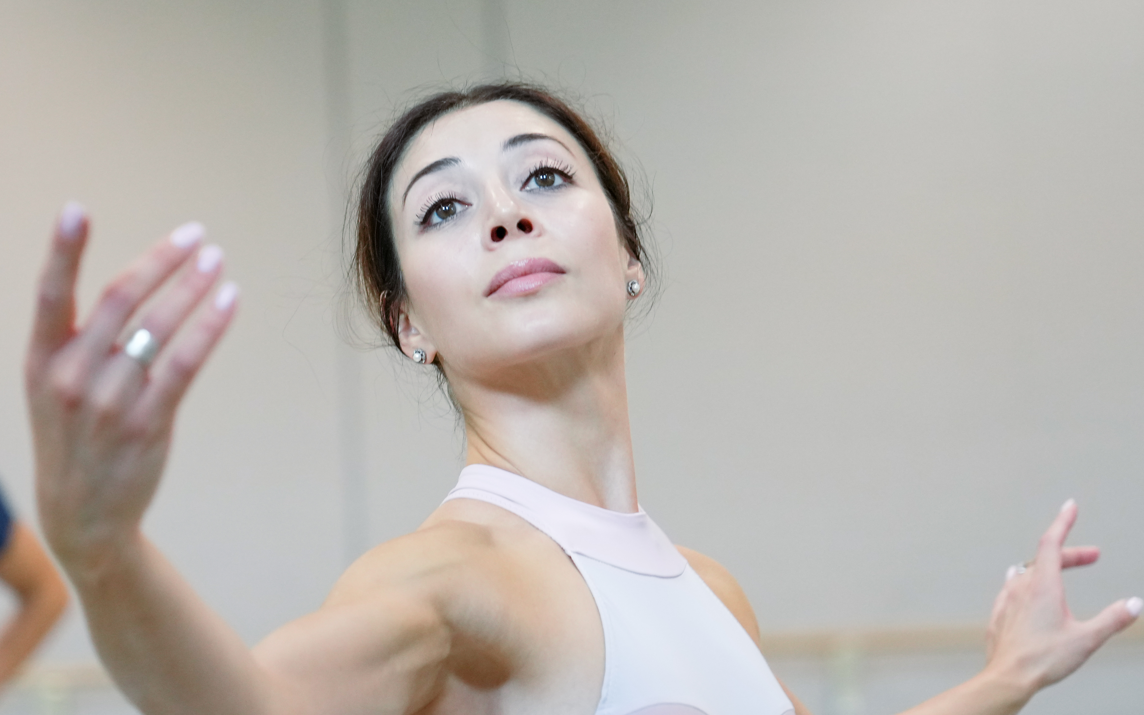 Maia during rehearsal of The Sleeping Beauty