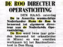 Hans de Roo