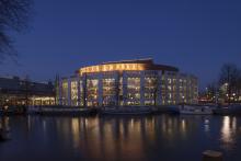 Gebouw Nationale Opera & Ballet nacht