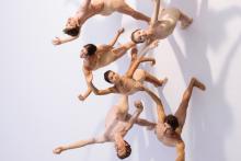 Ballet Bubbles campagnebeeld, groepsfoto van de Junior Company