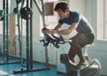 Young Gyu Choi in the gym