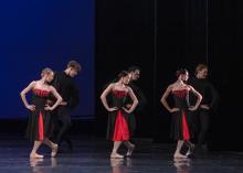 Ballet company the National Opera van Ukraine in 5 Tango's