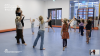 Dansende kinderen in de klas