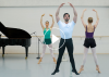 Ballet barre for beginners, Dario Elia, Louisella Vogt, Kate Myklukha