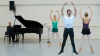 Ballet barre for beginners, Dario Elia, Louisella Vogt, Kate Myklukha
