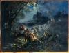 Schilderij van de mythische wezens rusalki